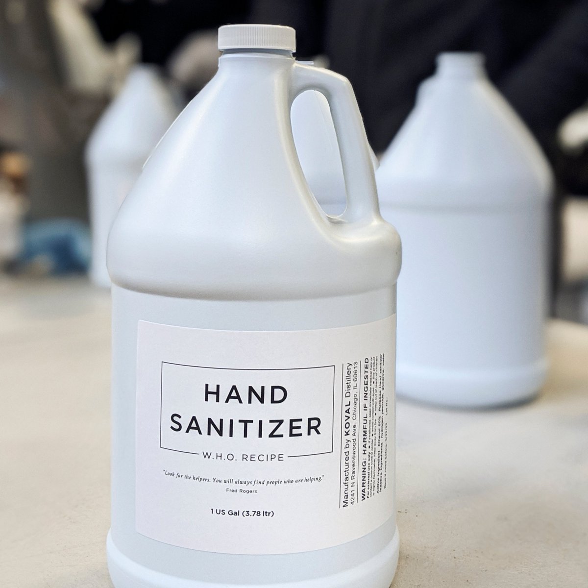 Koval Distillery We Re Excited To Announce That Koval Will Open Up Orders Of Hand Sanitizer To The Public Starting Today We Re Currently Only Able To Process A Minimum Order Of