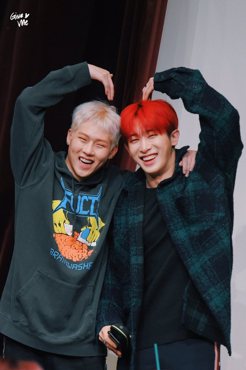 a thread of Monsta x members adoring Wonho because we need to remember how much they meant to each other @OfficialMonstaX  @official__wonho