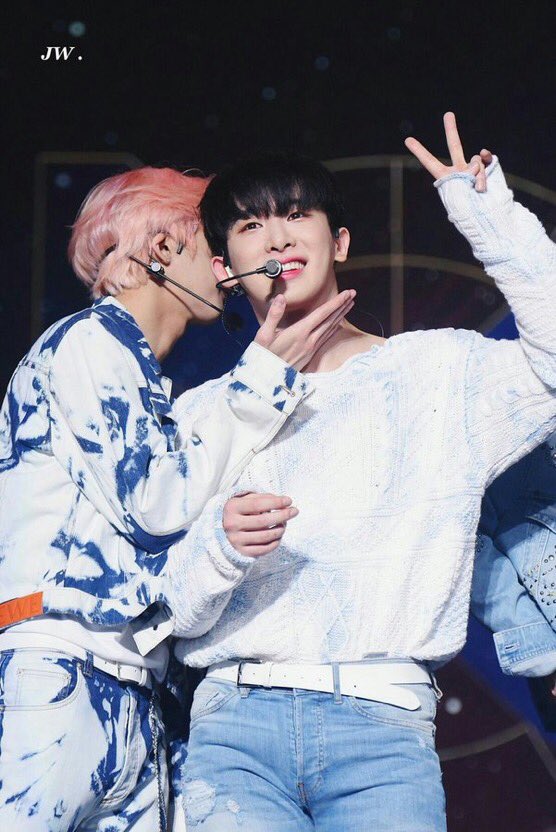 I could make a thread only of this two  @OfficialMonstaX  @official__wonho