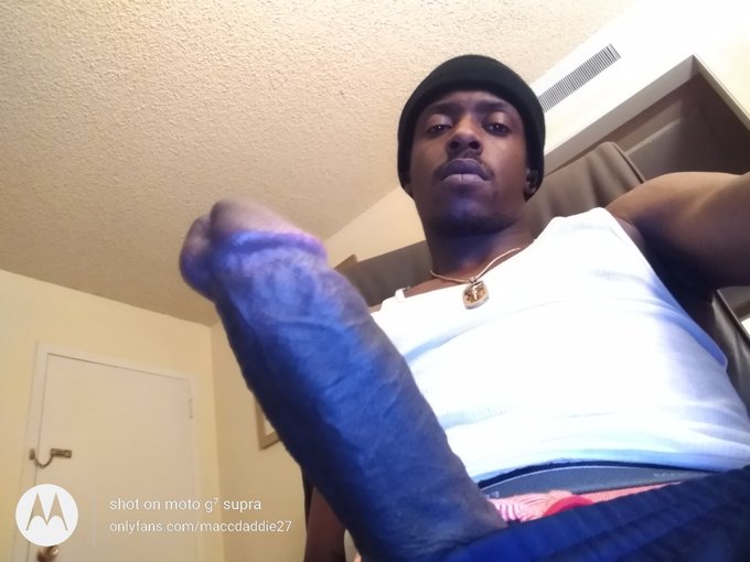 Big blacc thicc Crip Dicc #Maccdaddie #uglowboy #Goodwood https://t.co/gdgM2Rc6A0<a href="/tag/maccdaddie"class="tags">#Maccdaddie</a><a href="/tag/uglowboy"class="tags">#uglowboy</a><a href="/tag/goodwood"class="tags"><span>#goodwood</span></a>