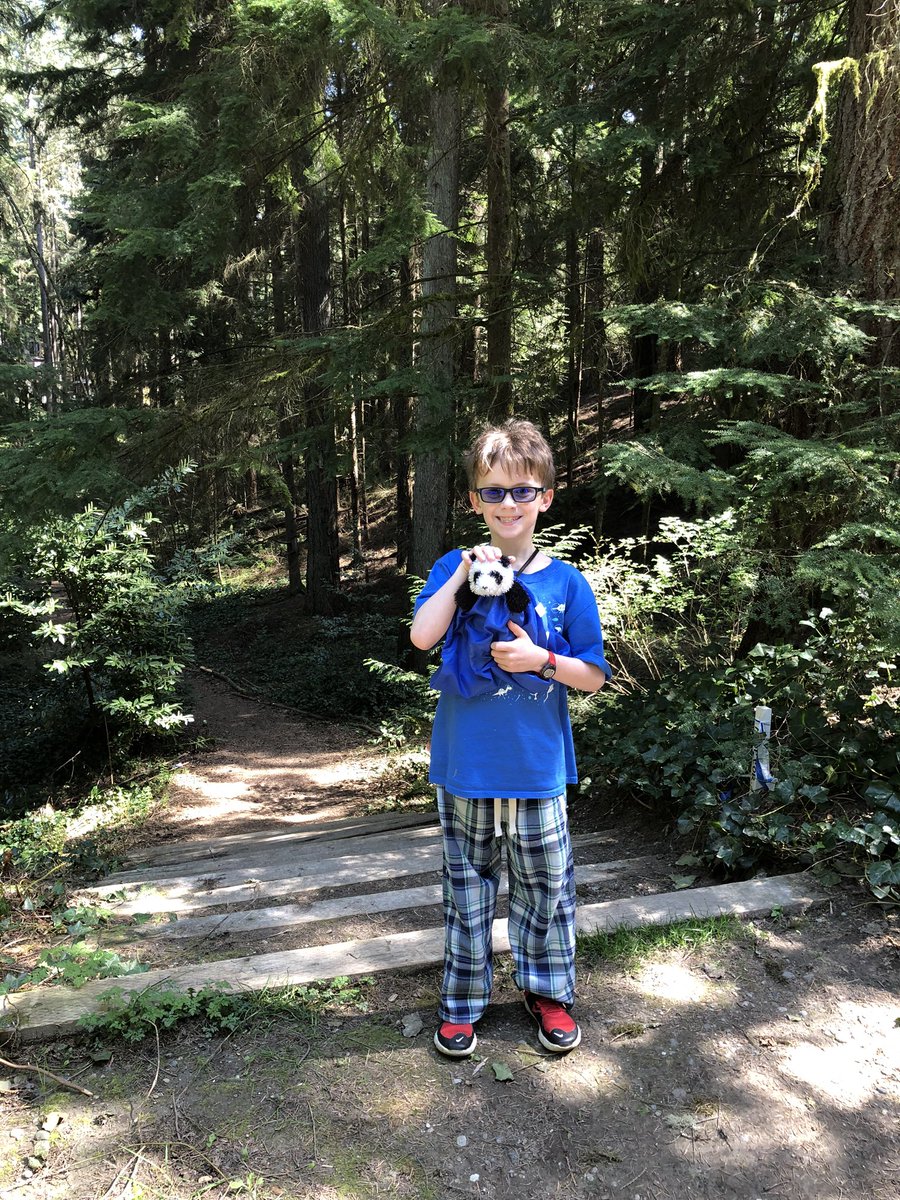 imondri's tweet photo. #OWSSpiritWeek Take your stuffed animal outside in your monochrome PJ to enjoy the PNW @OWSBobcat @OWSSecond https://t.co/ApmYGhXkUA