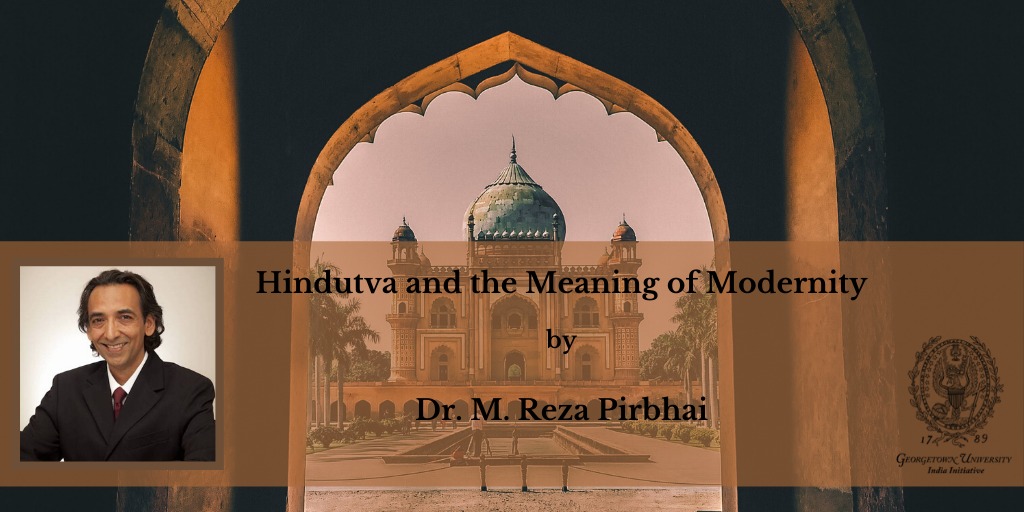 georgetownindia's tweet photo. @GUQatar Professor Mohammed Reza Pirbhai traces hindutva from the post-colonial era to modern times in the context of religious nationalism for the @GUberkleycenter #CAA forum. 

https://t.co/Mme2Ajc5hp https://t.co/N6zs2tkMZ3
