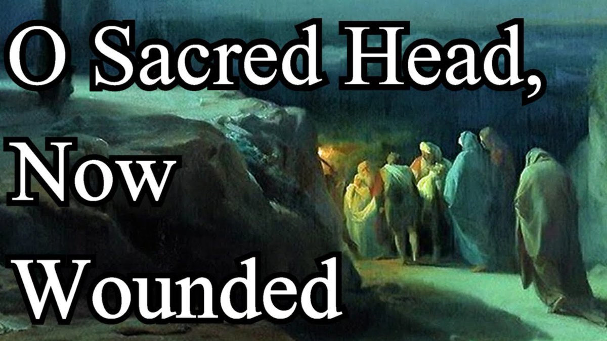 QuinteLutheran's tweet photo. The Holy Week Hymn (LSB #449) “O Sacred Head Now Wounded” – Pr. Will Weedon interviewed (audio)~> https://t.co/X87LlD8WHl https://t.co/y6auFDZ9fl
