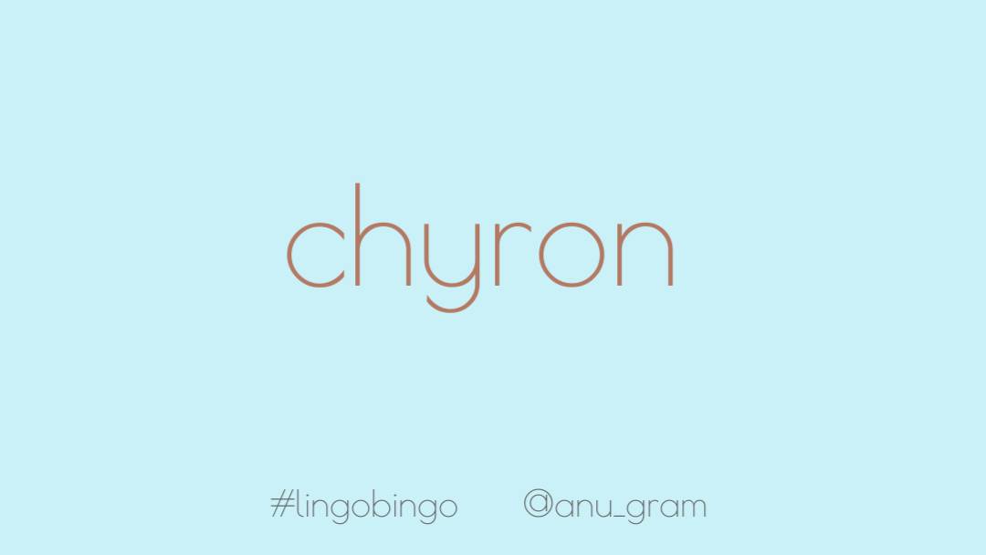 Did you know that the term for the text based graphics that appear under video content (captions, tickers etc) is 'Chyron'? #lingobingo