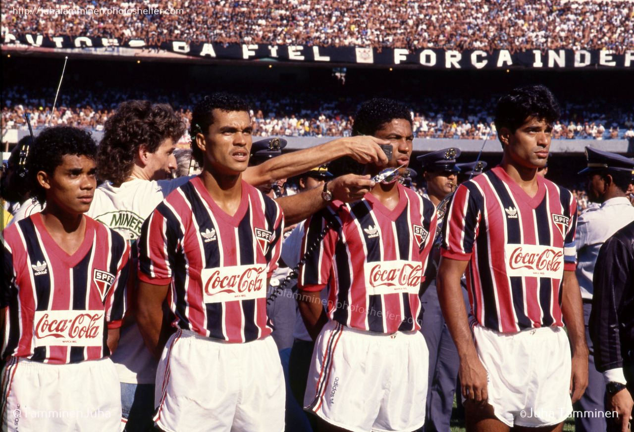 80's adidas Brazilian club classics. Coca-Cola sponsors