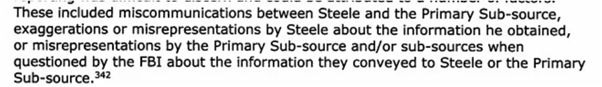 14 on to footnote 342. This was most important as it contained details about Primary Sub-Source - a topic of particular interest to myself, Hans, FN, walkafyre. It unfortunately remains totally redacted.