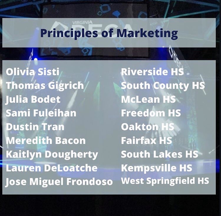 Happy #FinalistFriday! This week, we recognize the remaining individual series events and principle events! Congratulations to all of our finalists!🤩 Finalists are shown by place!