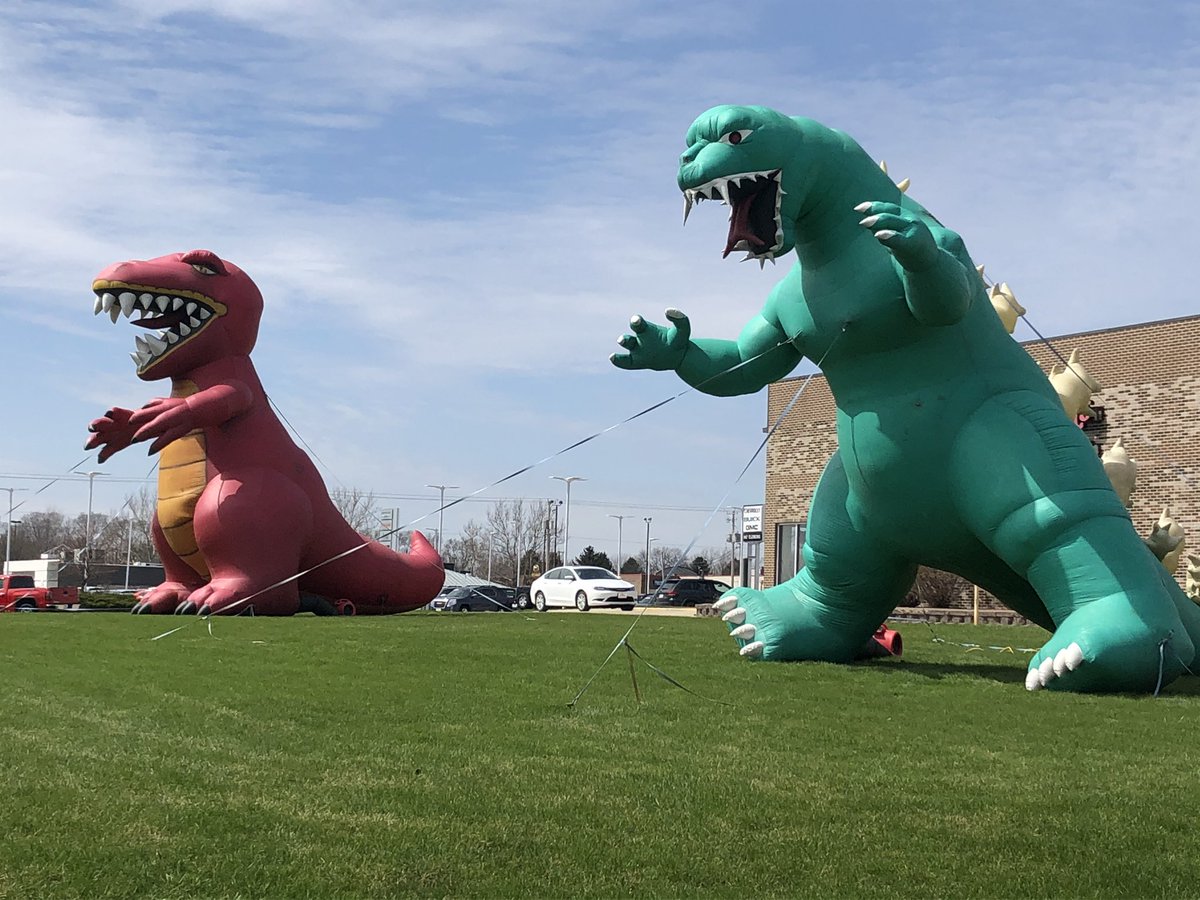 PatClemonsInc's tweet photo. Look who’s back!!  We’re preparing for another “Monster Anniversary” - so if the kids are tired of being cooped up, go for a joy ride &amp; check out the “Monsters”! https://t.co/zggdOQFODa