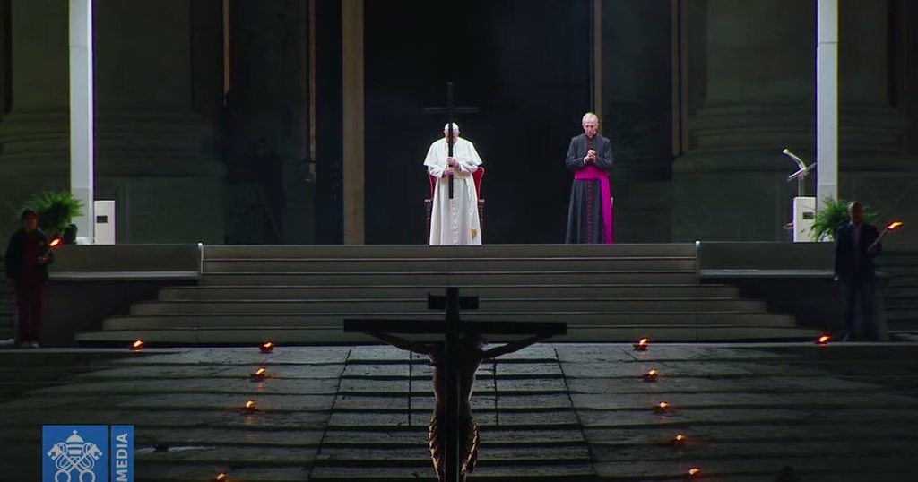 When the centurion and those who were with him, keeping watch over Jesus, saw the earthquake and what took place, they were filled with awe, and said, “Truly this was the Son of God!”