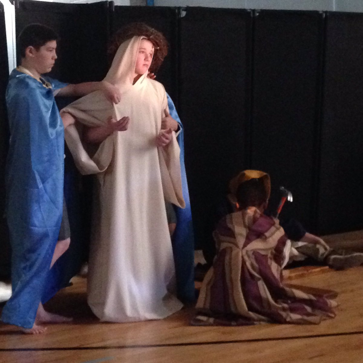 HolyNameAD's tweet photo. @clutchdemarski  one of Holy Name’s favorite senior soccer player celebrating Good Friday with the stations of the cross 6 years ago. Time flies! https://t.co/THS4EI86vr