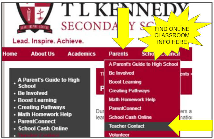 Jmerkle3's tweet photo. Attention students &amp; parents/guardians, to join teachers' online classrooms and/or find out how to connect with your teachers online, please see the TLK website (under the Parent tab) @TLKLife @TLKGuidance @TLKDistProgram @jugreenwood25 @Azzano_X @tlksac @DVanHooydonk https://t.co/FDKJ3nXTW1