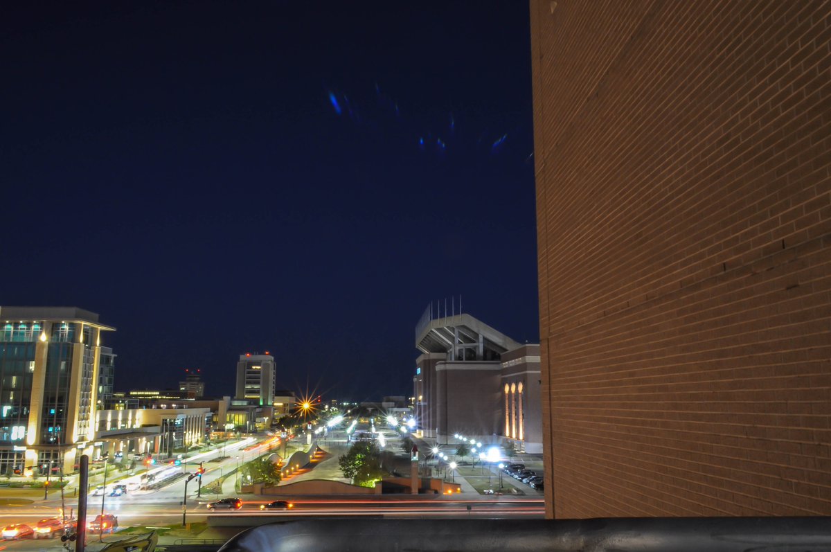 I started going to the WCG to do light painting. I went for the first time for an ISS pass over campus.