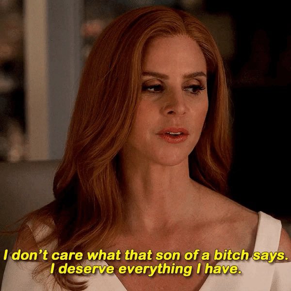 Anyways stan Donna Paulsen for her wits, her emotional intelligence, and her endless amount of patience for this kinda bullshit