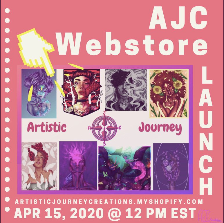 ArtisticJ0urney's tweet photo. IM LAUNCHING A STORE As some of you may know I’ve wanted to do this for forever and with the sudden uprise in free time on my hands why not start now!
Launch is April 15 12pm EST all orders will be lovingly packed and shipped by yours truly each box with a surprise inside! https://t.co/Bu4qTATF9B