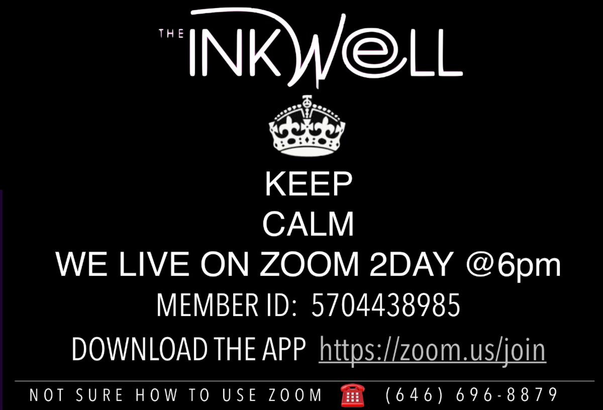 ?TODAY <a href="/6pm/">Follow us @Shop6pm!</a> Join The INKwell ZOOM PARTY LIVE ?WE KNOW U MISS <a href="/theinkwellnyc/">The INkwell Club, Cruise & Concerts</a> ?JOIN YR INKwell FAMILY &amp; FRIENDS GOTO:zoom.us/join?MEETING ID:  5704438985?2-4-1 DRINKS IN YR LIVING RM 6pm-7pm conta.cc/2XuQbiX