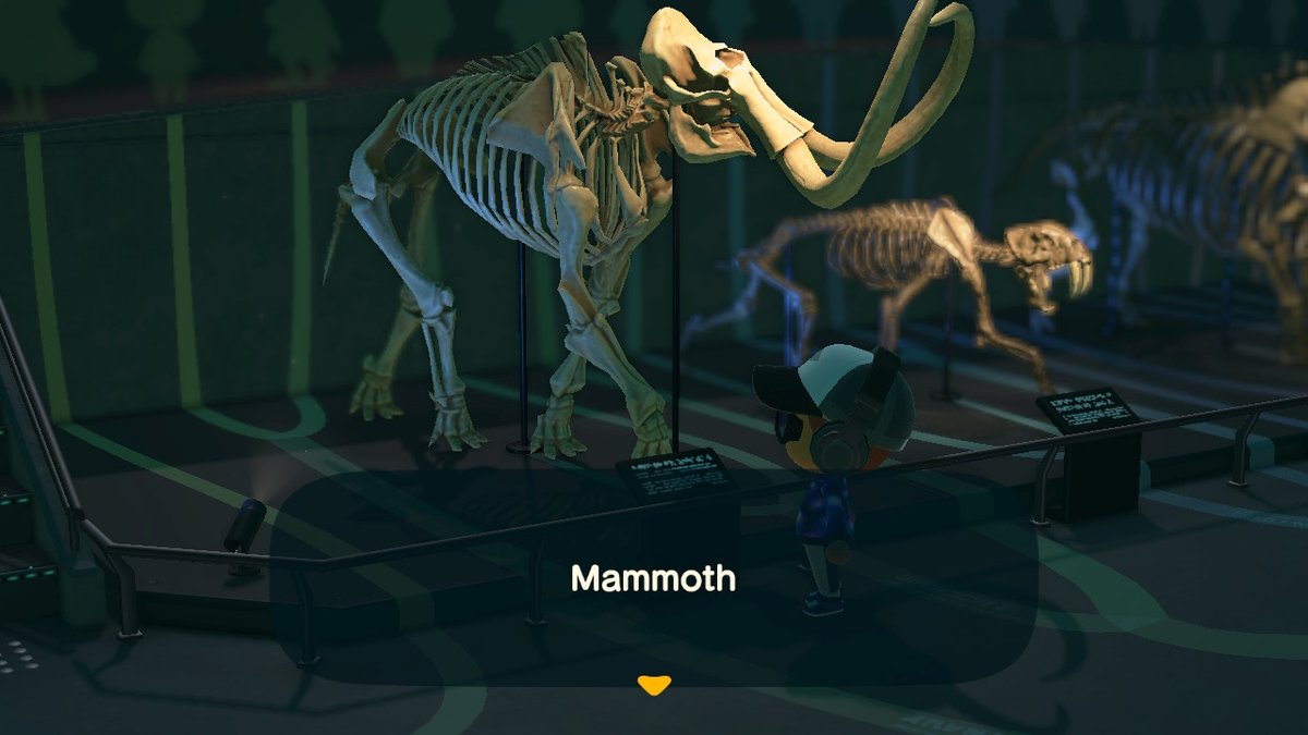 We all know what Blathers hates, but I think I discovered what he loves: mammoths!!And for good reason, Miss Ma'am is giving us leg, giving us pose, giving us magazine cover, okayyy??