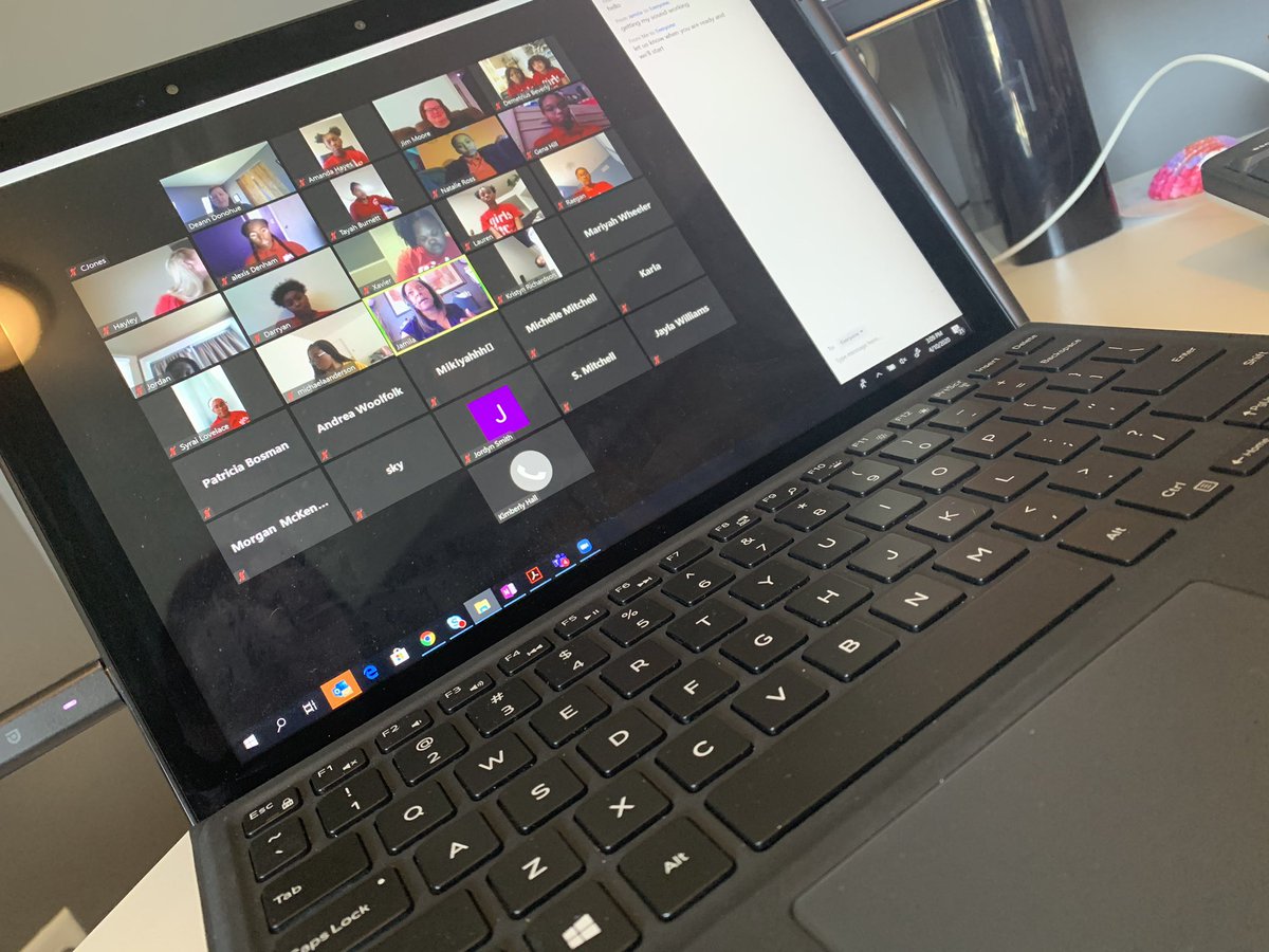 MastercardSTL's tweet image. Another week done. Another wonderful conversation with the ladies of @GirlsIncSTL . Thank you Jamila for your words of encouragement and confidence to be bold, brave &amp;amp; strong! #Girls4Tech #Techtalks #distancelearning