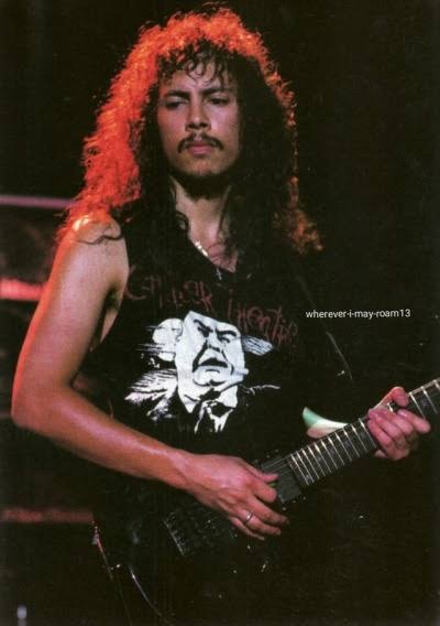 #8 Kirk Hammett (762 votos) #metalboys100