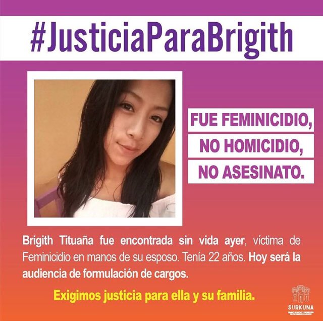 OrguyoEc's tweet photo. #JusticiaParaBrigith
#feminicidio
El día de hoy ayudemos a la familia de #Brigith a exigir #justicia
📣 TUITAZO hoy #viernes 10 de abril a las 12h00📣
Pasa la voz🗣 https://t.co/HLiPYmZ83r