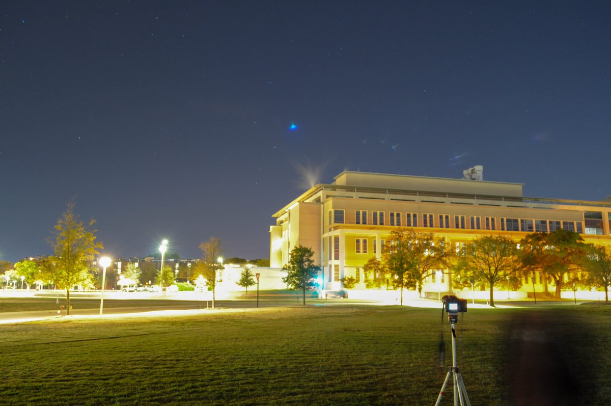 Photoclub did some long exposure stuff on the Drill Field. It was nice.