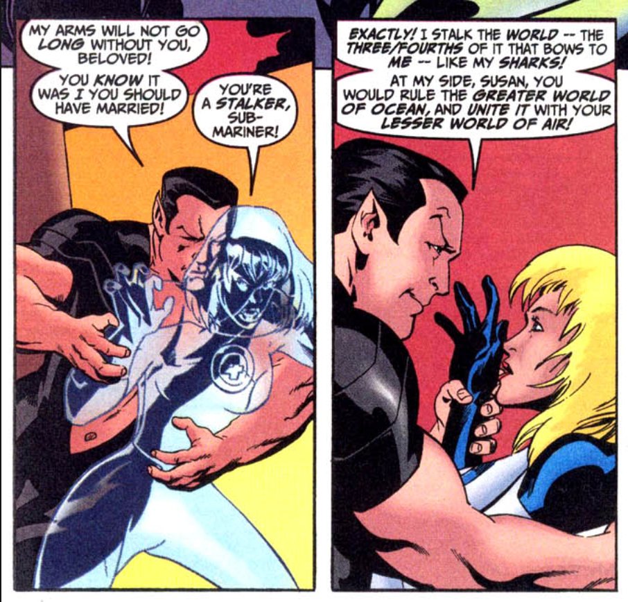 NOT NAMOR TAKING STALKING AS A COMPLIMENT