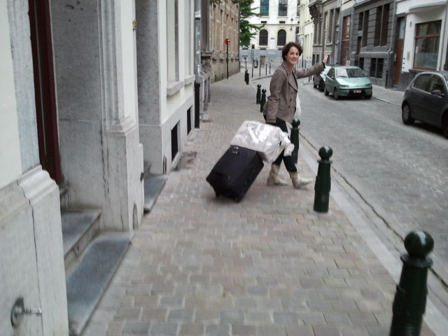 whenoneplusone's tweet image. Leaving Brussels, Belgium right after releasing my book WHEN 1+1=1 in August 2011 on my Europe Book &amp;amp; Tango Tour. (those are #books in the box on top of my suitcase) #When1plus1is1 #oneplusone #takestwo #connection #tango #author #book