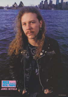  #2 James Hetfield (1691 votos)  #metalboys100