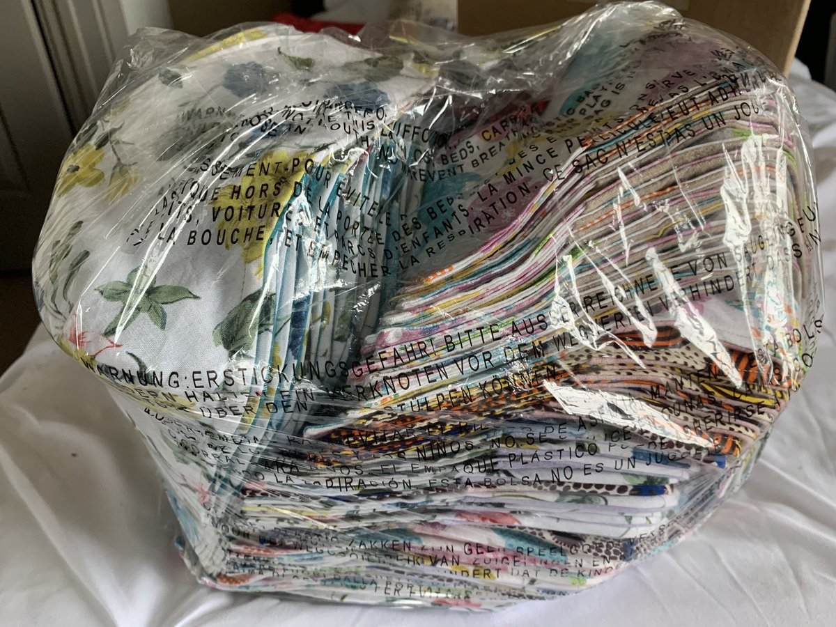 gouri_the's tweet photo. All, we hope each of you and your families are doing well. The Gouri Village Project is helping w the shortage of face masks by making a modest donation of 200 face masks to St. Luke’s Foundation. Masks are hand-made of cotton fabrics by Haslina, many w African motifs. Stay safe. https://t.co/7OppcykVfF