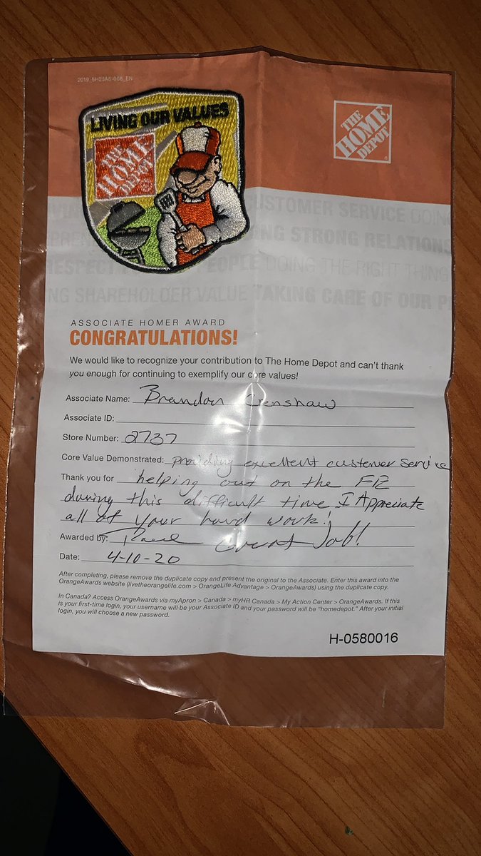 Thanks 2737 <a href="/letsdothisNovi/">Novi Home Depot</a> <a href="/medegraa/">Mike Dutch DeGraaf</a> <a href="/Paul_Schiebold/">Paul Schiebold</a> greatly appreciated