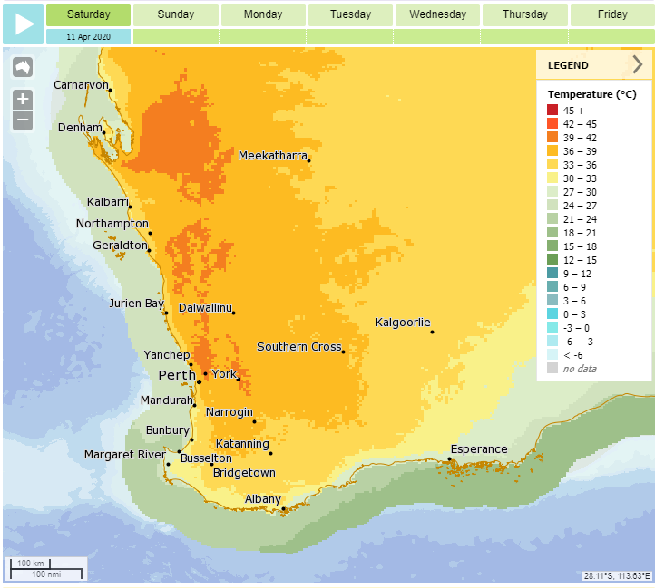 Bureau of Meteorology, Western Australia BOM_WA Twitter Analytics