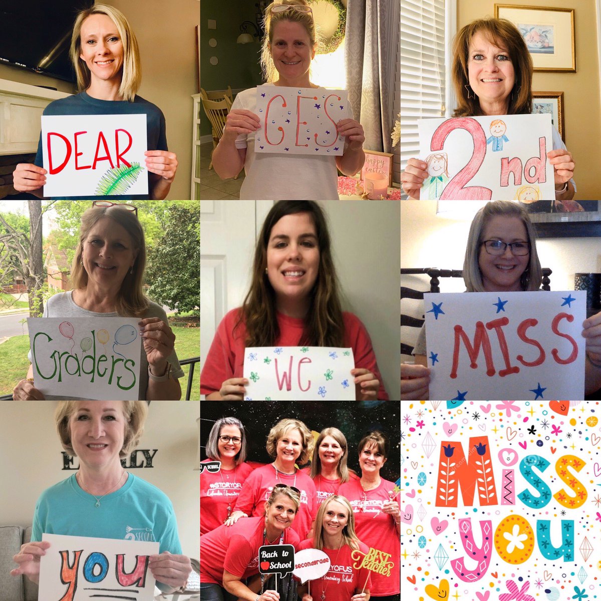 JamieSuzEvans's tweet photo. It has been almost a month since schools closed. I miss my students!  @columbiaeschool https://t.co/TQbo8fqjqJ
