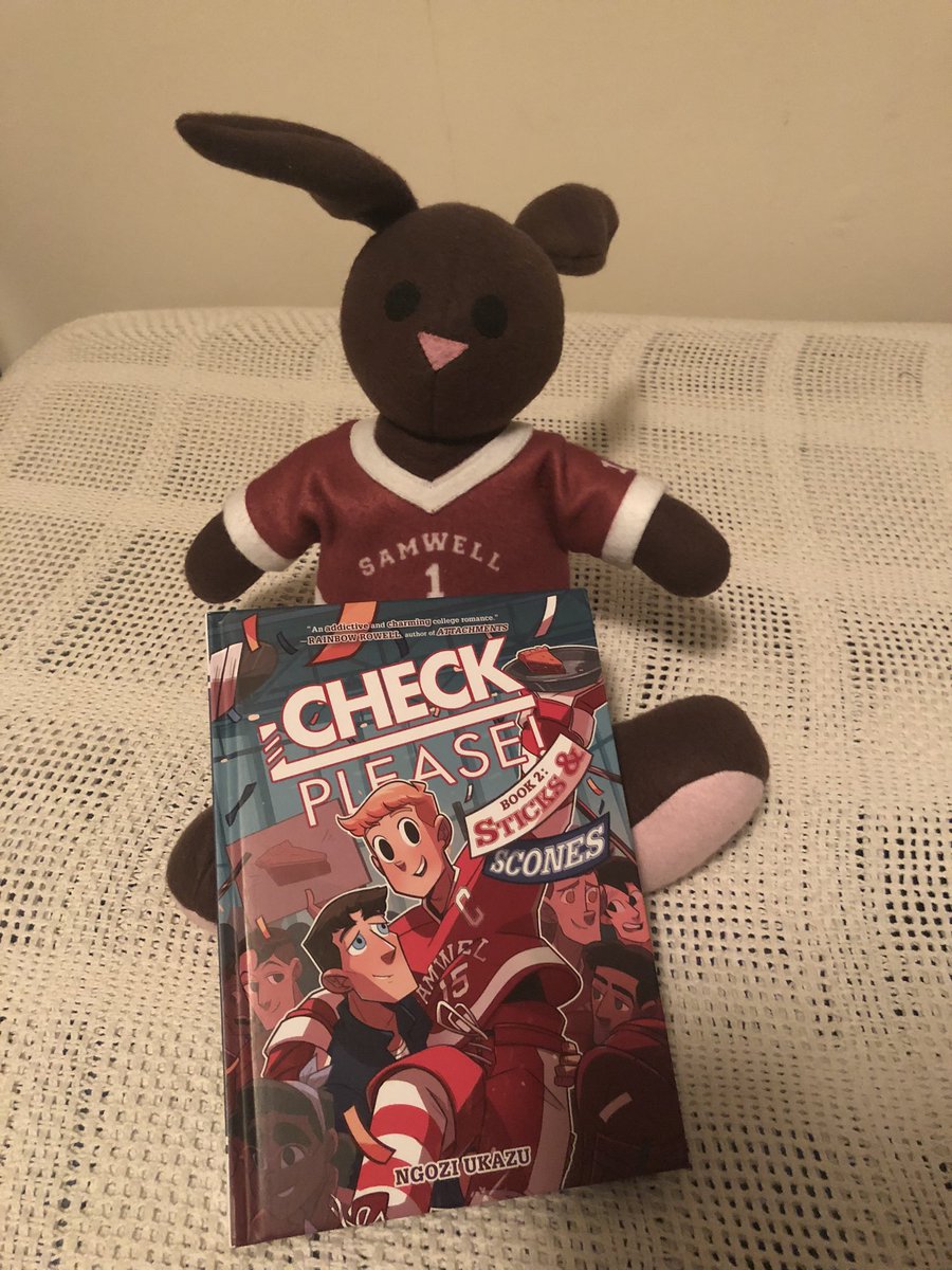 Finally came! Now I can read the whole thing again in book form. #checkpleaselastslice