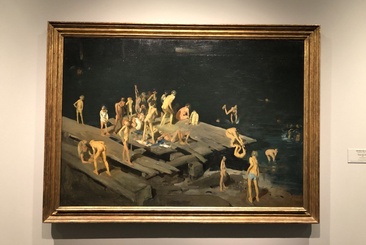 Bellows’s “Forty-two Kids” (1907) perfectly illustrates the artist’s adherence to his mentor Robert Henri’s credo of “art for life’s sake.”