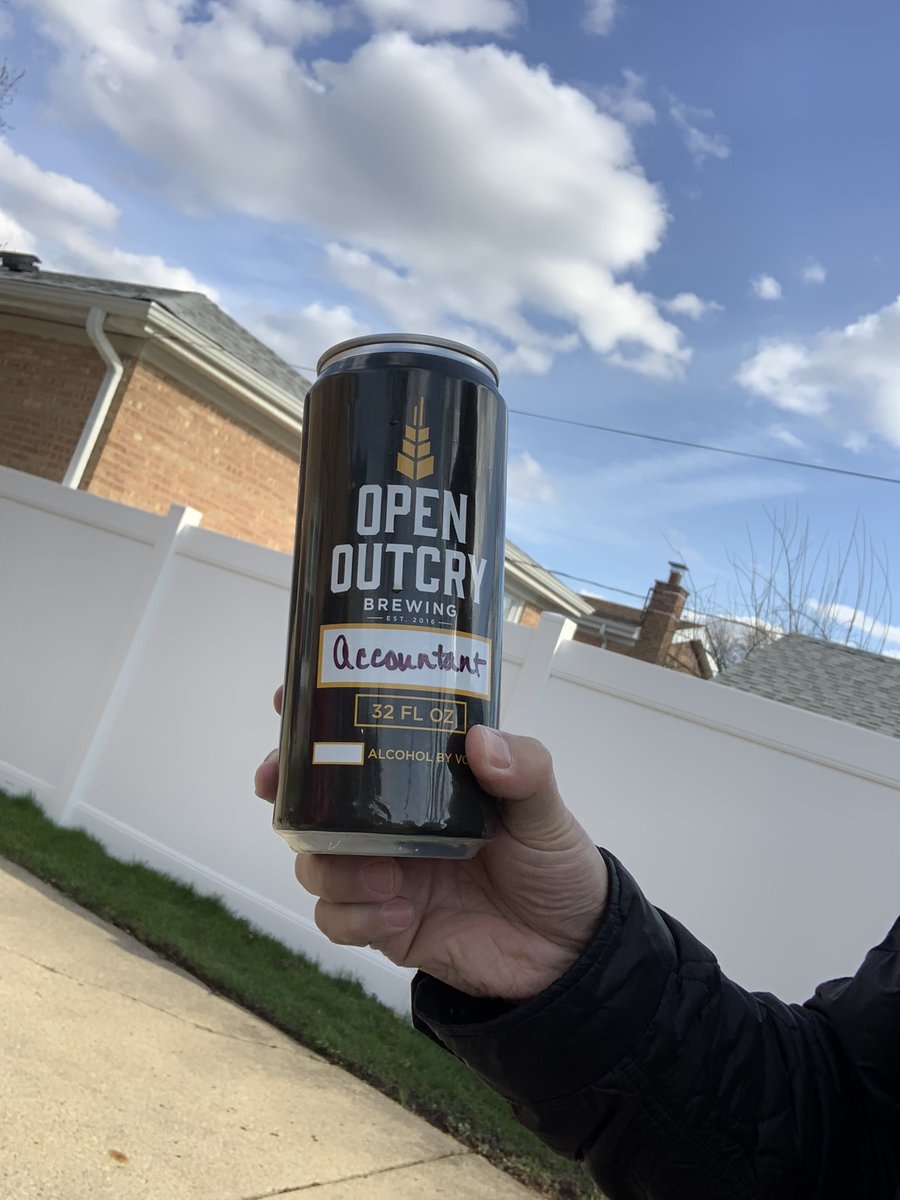 werdjs's tweet photo. Spending this beautiful Friday afternoon with #accountant from @OpenOutcryBrew https://t.co/cpn9Z4TSdM