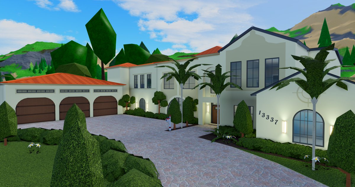 Roblox Bloxburg Villa