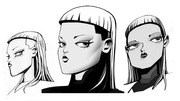 ani_obsessive's tweet image. Character designs by Robert Valley for Tron: Uprising (2012–2013), created by Edward Kitsis and Adam Horowitz, Disney Television Animation