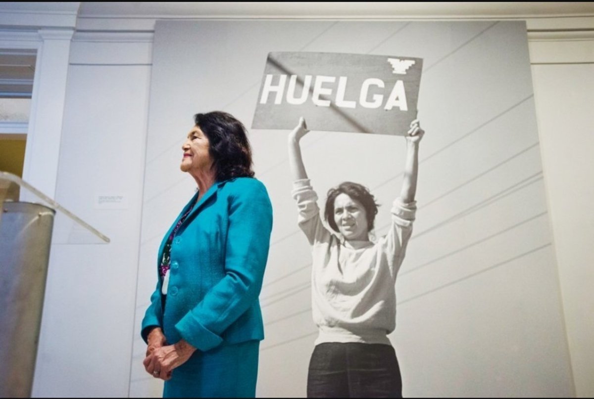 Be like Dolores. Fight for justice. Think of others. Advocate for your community. Recognize the struggles of others. Organize to make change. Never stop. 

#DoloresHuertaDay #SiSePuede