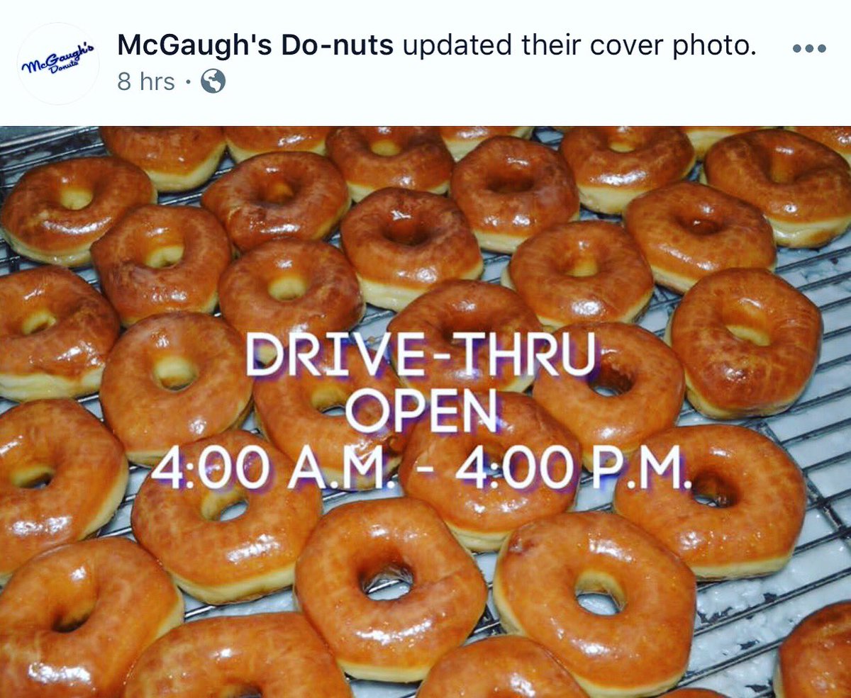 Treat yourself this holiday weekend with some delicious McGaugh's Do-nuts! 

#shoplocal #shopsmall #supportsmallbusiness