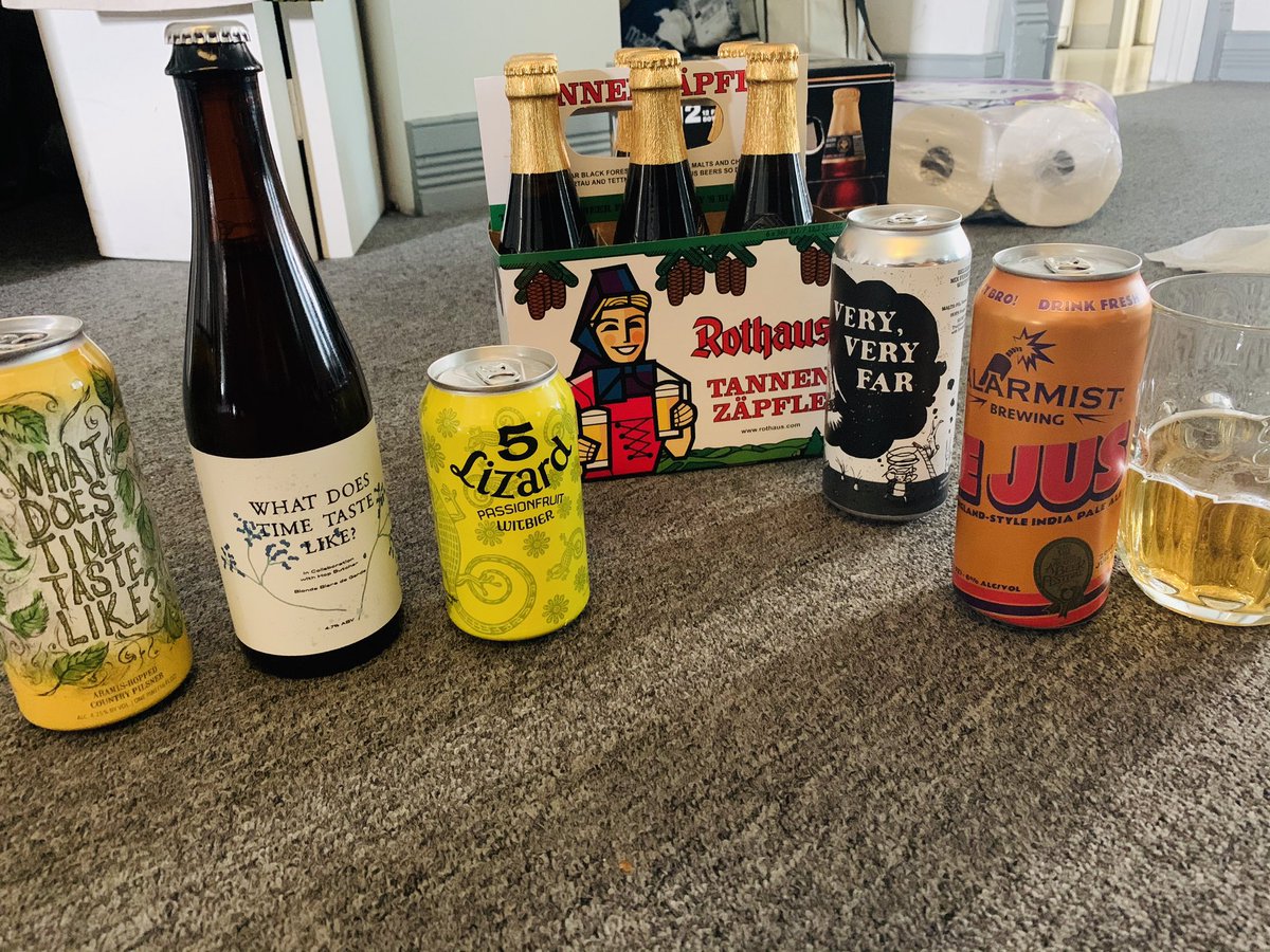 This weekend’s virtual tasting is looking marvelous <a href="/TheBeerTemple/">The Beer Temple</a>. <a href="/HopButcher/">HopButcher</a> <a href="/5RabbitBrewery/">5 Rabbit Cerveceria</a> @AlarmistBrewing <a href="/OffcolorBrewing/">Off Color Brewing</a>