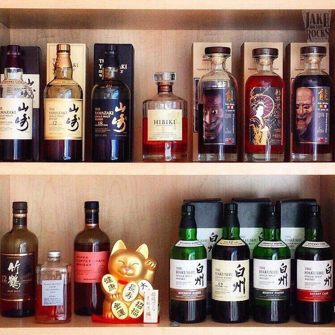 Incredible #whiskeycollection especially the Karuizawa 👀 • instagram.com/p/B-0QDskJc2C/