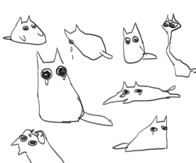 last night i was feeling so sad that i couldnt draw to the best of my abilities so i started drawing a bunch of sad cats and i passed out and i forgot this was on when i reopened csp 