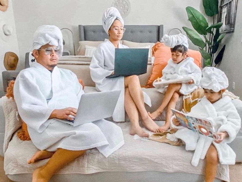 #WorkFromHome heroes! 😍 💪