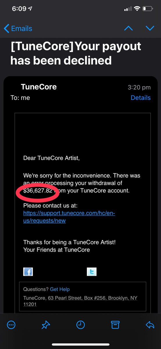 iamcaprice_'s tweet photo. @TuneCore @tscinho @laurabrown24 @redjumpsuit @brianculbertson @roguewaveband @tomoconnormusic @TrevRichHD @joshuaradin @JaneNTheJungle Clearly you guys do this to multiple artist you guys didn’t even write me by name so that’s a clear sign of copy and paste @DistroKid @TuneCoreJeff @cdbaby @barnes_law @ #DOYOURJOB #RELEASETHEFUNDS #CANCELTUNECORE https://t.co/z2EaXyDhfe