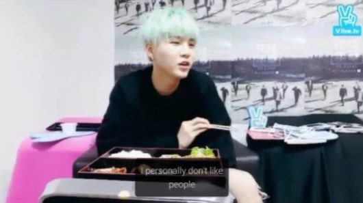 times we have all related to yoongi on a spiritual level: a thread