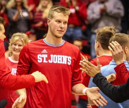 SJUsportsmed's tweet photo. After almost 350 total votes, Kyle Sorenson is our NovaCare Comeback Athlete of the Year for Winter Sports! Congrats Kyle 👏 Very well deserved! @Sorno3310 @SJU_Basketball @novacare #ThePowerofPhysicalTherapy #SJUSportsMed #GoJohnnies https://t.co/pcmwUdIqTM