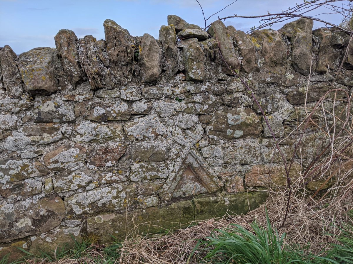 Even these though pale in comparison however to this incredible carved stone as bout halfway along the wall that's been puzzling antiquarians and historians for about 150 years. (8/12)