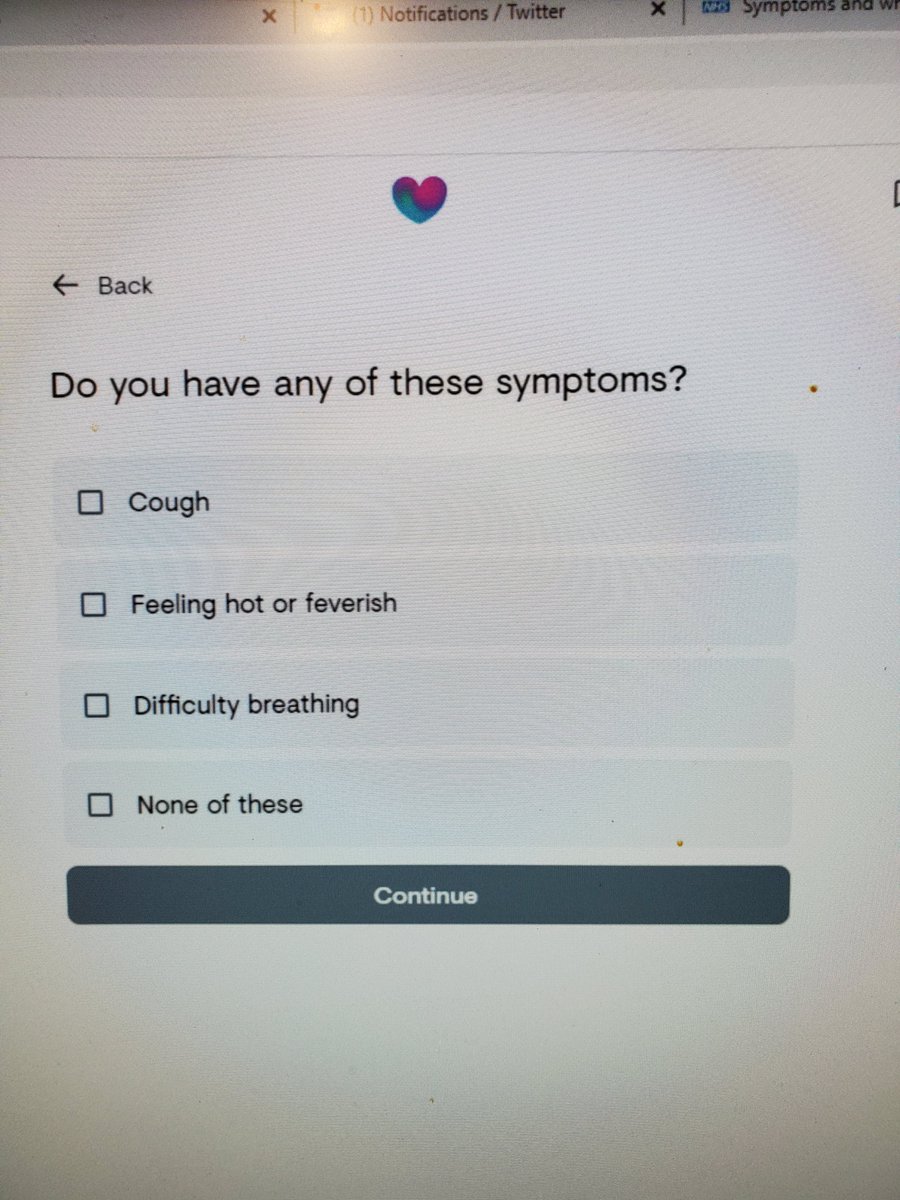 The next symptom checker I tried was Babylon, again no account needed, but it thinks I might have covid-19  https://www.babylonhealth.com/ask-babylon-chat 10/n