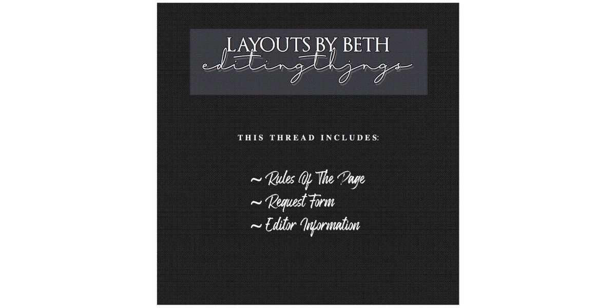 editingthjngs's tweet image. ⠀⠀⠀⠀⠀⠀⠀⠀⠀⠀⠀⠀ ⠀⠀⠀⠀⠀⠀⠀⠀⠀⠀⠀⠀ ⠀⠀⠀⠀⠀⠀
ᴡᴇʟᴄᴏᴍᴇ ᴛᴏ 𝘦𝘥𝘪𝘵𝘪𝘯𝘨𝘵𝘩𝘫𝘯𝘨𝘴 !

ᴘʟᴇᴀsᴇ ʀᴇᴀᴅ ᴛʜʀᴏᴜɢʜ ᴛʜɪs ᴛʜʀᴇᴀᴅ ʙᴇғᴏʀᴇ ʀᴇǫᴜᴇsᴛɪɴɢ.

( ♡ &amp;amp; ↻ )  ⠀⠀⠀⠀⠀⠀⠀⠀⠀⠀⠀⠀ ⠀⠀⠀⠀⠀⠀⠀⠀⠀⠀⠀⠀ ⠀⠀⠀⠀⠀⠀⠀⠀⠀ ⠀⠀⠀⠀⠀