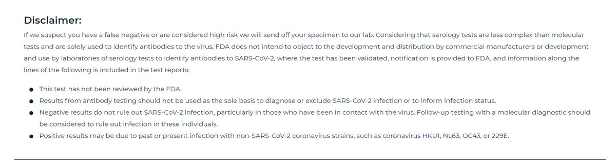 STARMED is promoting a COVID-19 test with results "in less than 5 minutes" At the bottom of their webpage a disclaimer "This test has not been reviewed by the FDA"  https://starmed.care/ 