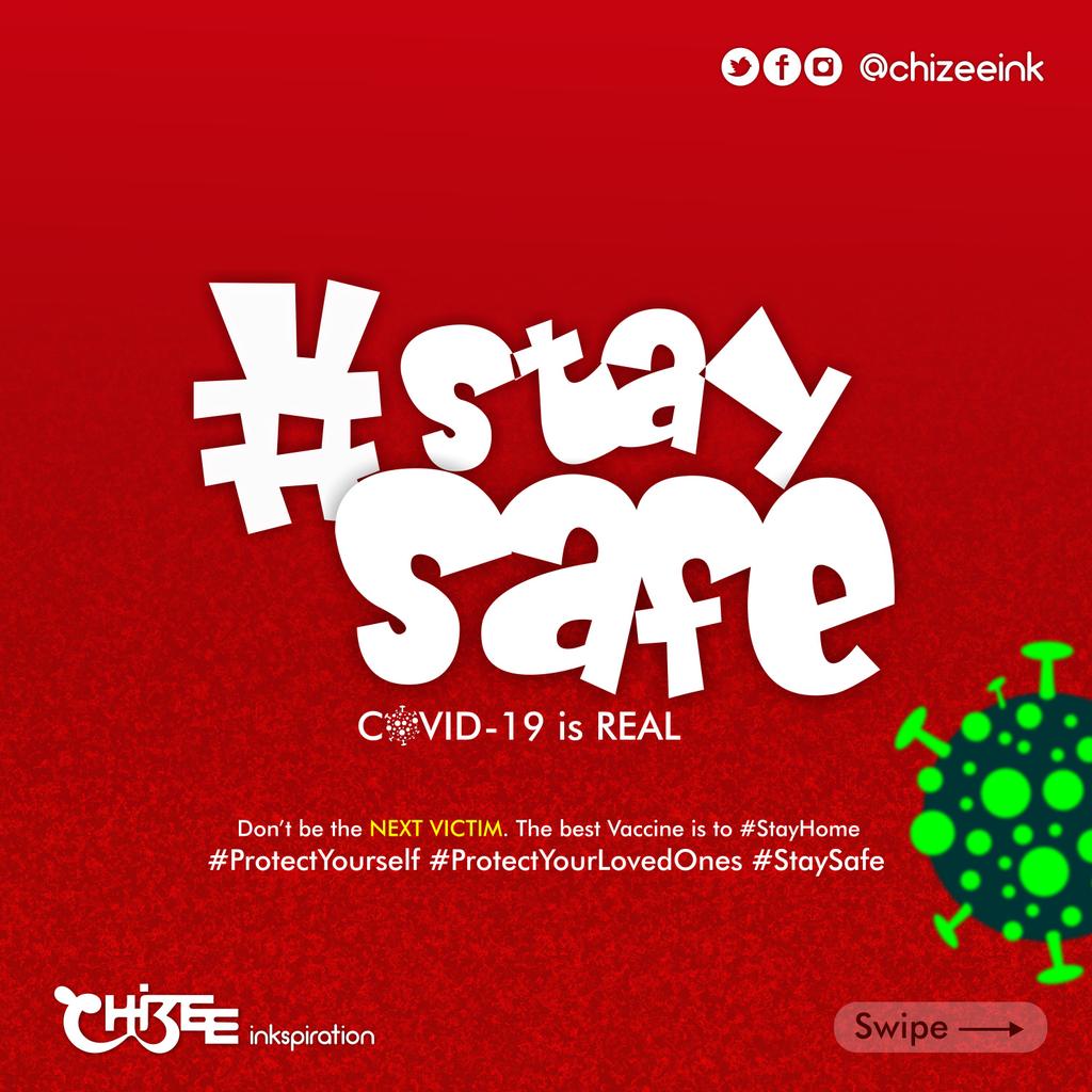 chizee_igwe's tweet photo. To help reduce the risk of infection and prevent #coronavirus you and your family should follow these steps to help stop the spread of this

Be Smart &amp; inform yourself about it
Be Kind and Support one another

#Chizeeink #ChizeeIgwe
#GraphicDesign  #StayHomeSaveLives https://t.co/El2tZk4lYJ